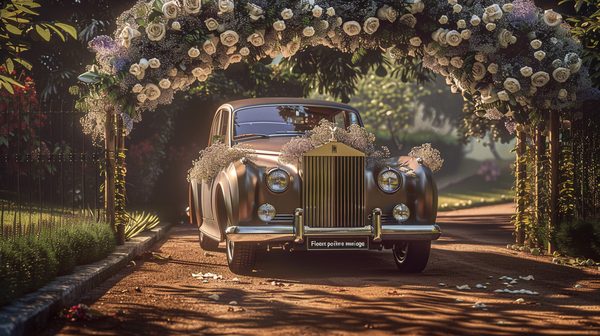 Fleurs pour voiture mariage : idées et avantages
